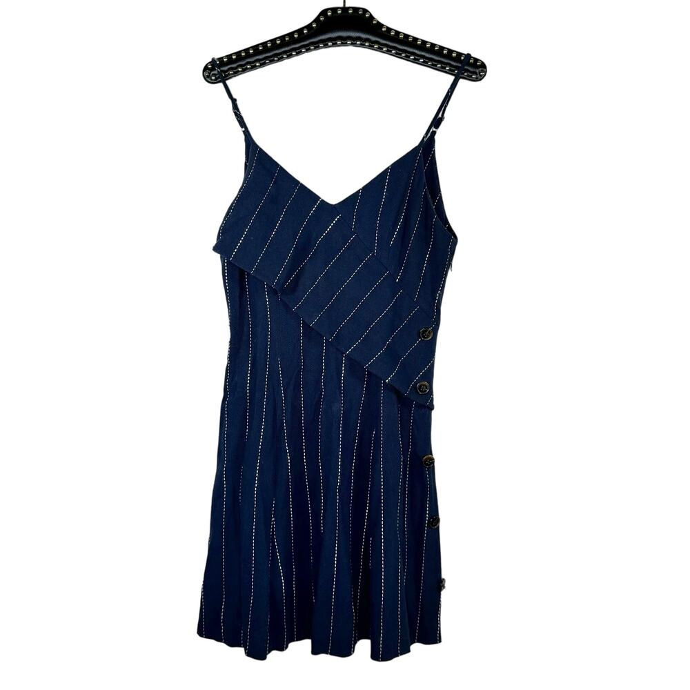 J.O.A. Los Angeles Striped Sleeveless Mini Dress Small